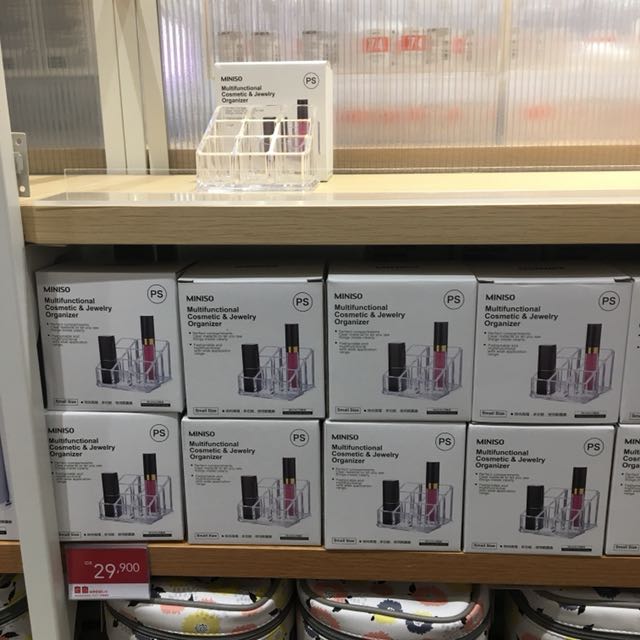 Miniso Multifunctional Cosmetic & Jewelry Organizer, Serba Serbi