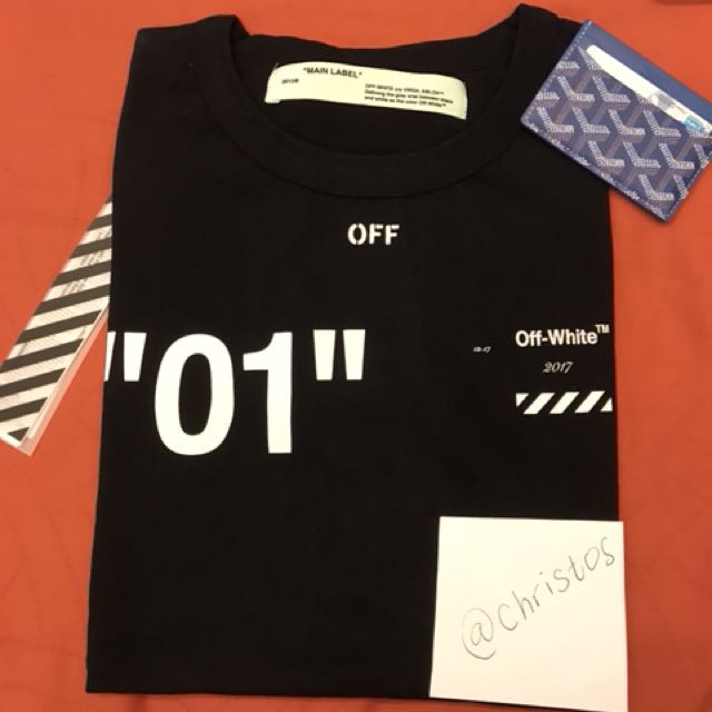 off white 01 diagonal tee