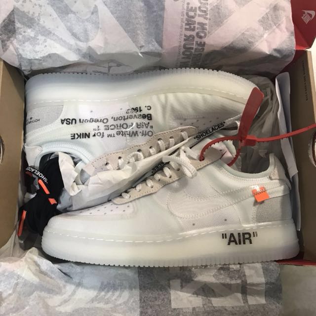 off white air force 27