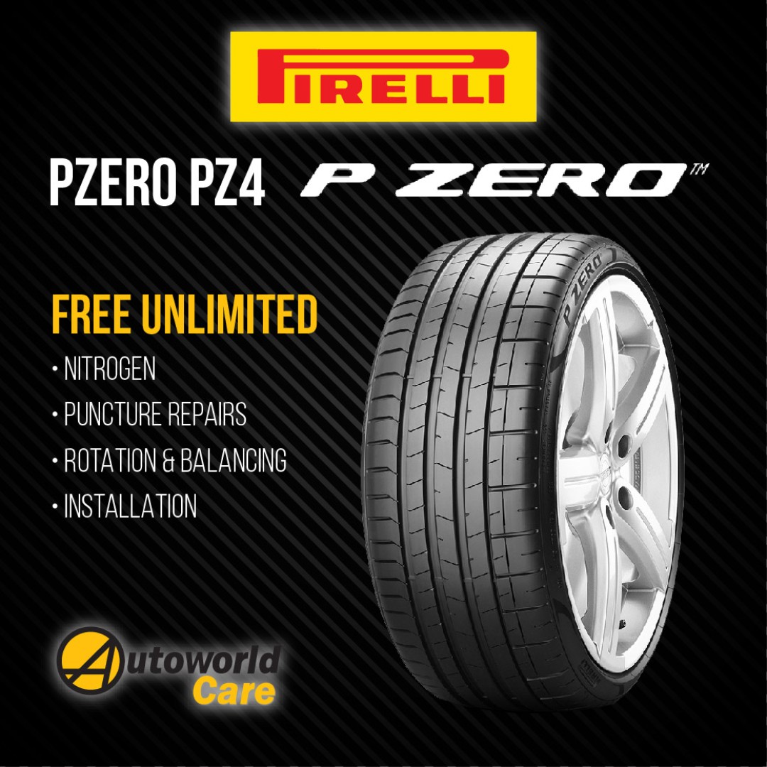 Pirelli PZERO PZ4 Tyres Car Accessories Accessories On Carousell