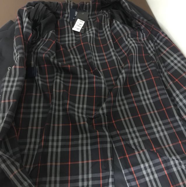 Plus size Authentic Burberry Navy blue trench coat
