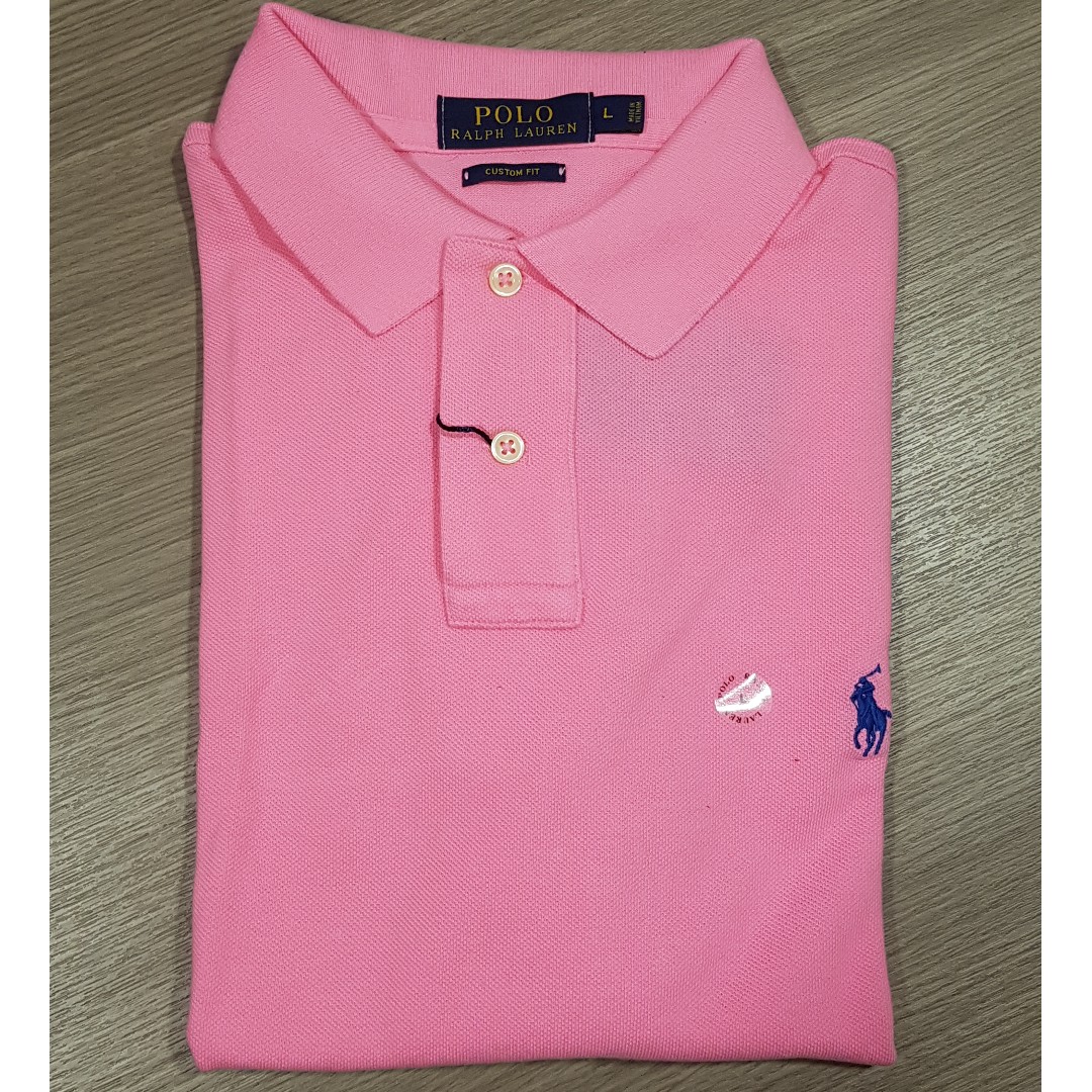 PROMO!!! POLO RALPH LAUREN Custom Fit Mesh Polo Shirt, Men's Fashion, Tops  & Sets, Tshirts & Polo Shirts on Carousell