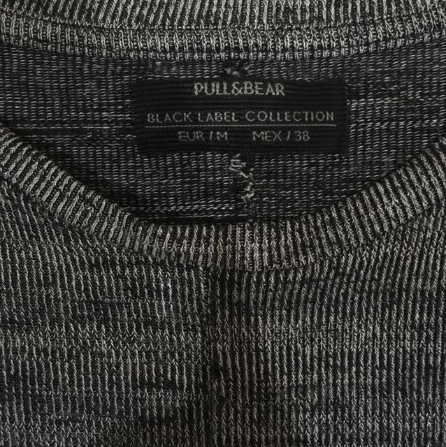 Pull & Bear Limited Black Label Collection T-Shirt, Men'S Fashion, Tops &  Sets, Formal Shirts On Carousell