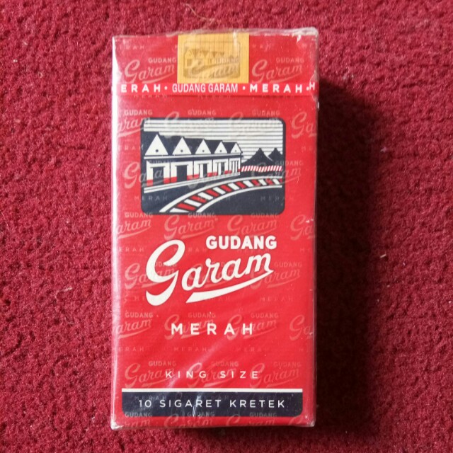 Rokok antik/lawas/karuhun/syarat Gudang Garam Merah 2013 