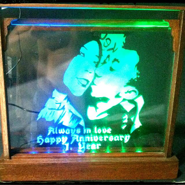 Seni Lukisan Kaca Desain Kerajinan Tangan Karya Seni Di Carousell