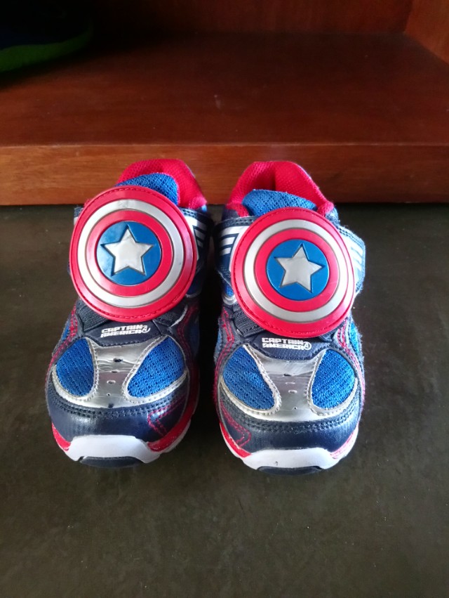 captain america light up shoes