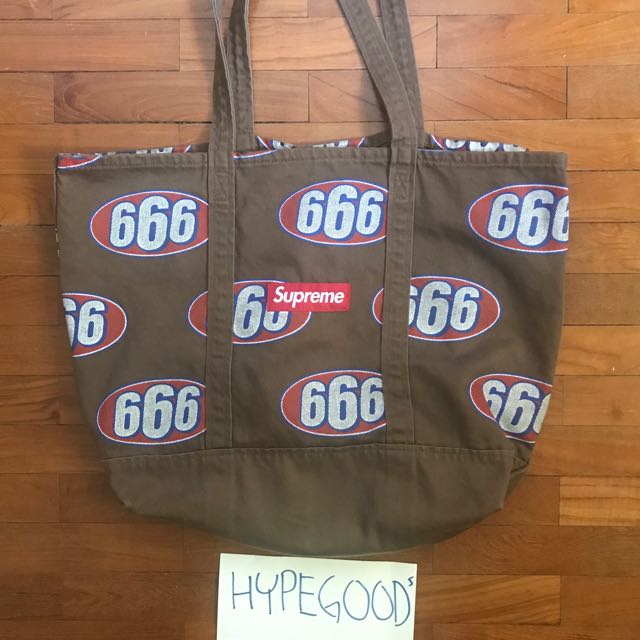 Supreme 666 Tote Bag