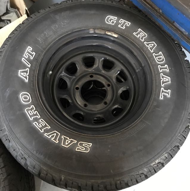 Suzuki vitara and Suzuki jimny steel rim , Car Accessories on Carousell
