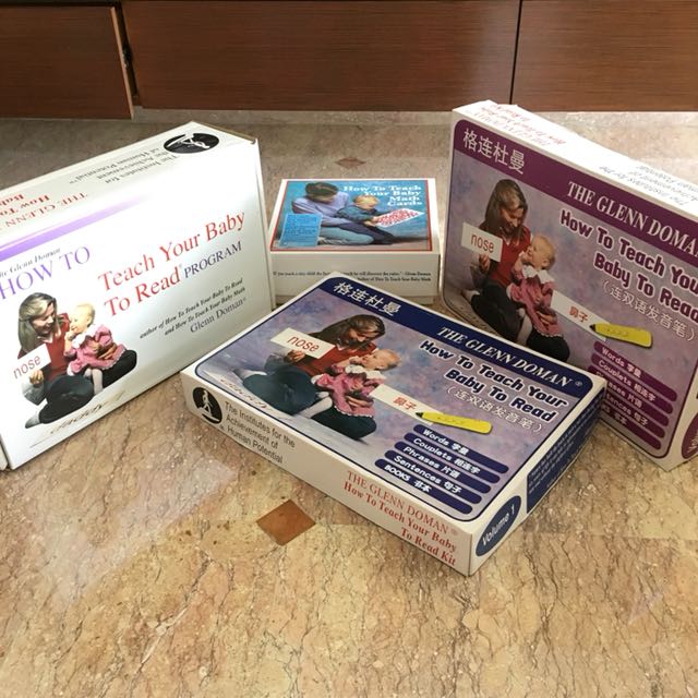 The Glenn Doman Teach Your Baby To Read, Hobbies & Toys, Books