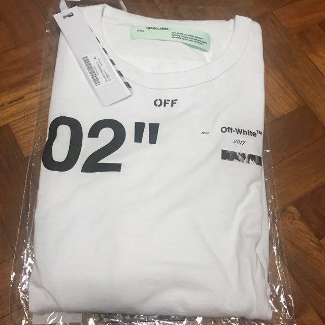 XL Off White For All 02 Caravaggio White T shirt Men s Fashion