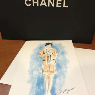 Chanel 香奈兒 精品 專櫃卡片