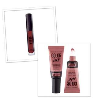 GOBAN melted matte lip/legendary lovers  (+FREE maybelline color jolt/stripped down)