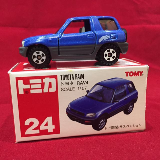 [ SOLD ] Tomica Toyota RAV4 MK1 NO 24 