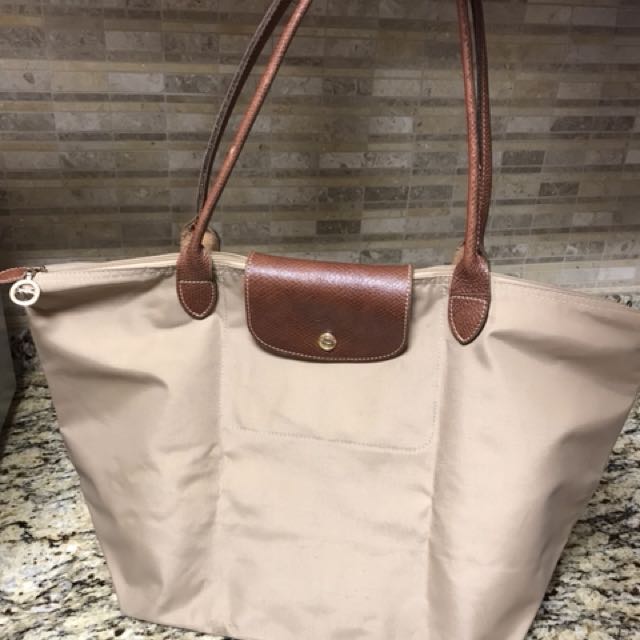 Beige tote purse clearance