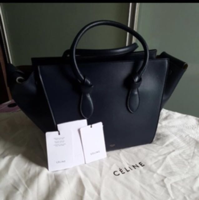 Celine small tie tote shop