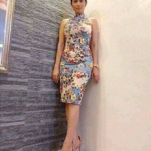 closed neck dress, Women's Fashion, Dresses & Sets, Dresses on Carousell