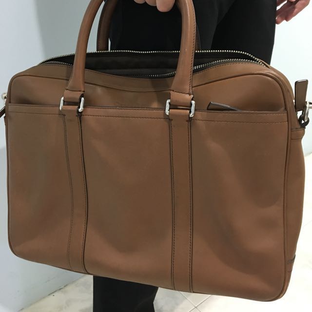 coach mens work bag