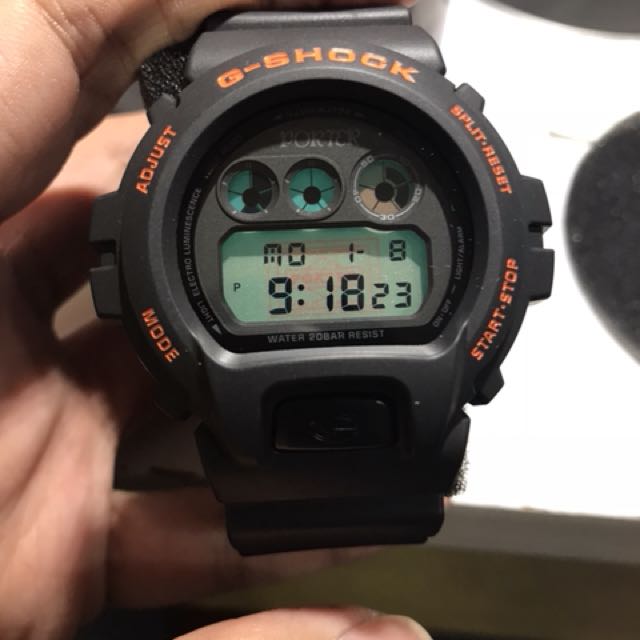 G shock DW-6900FS G SHOCK X PORTER特別版, 名牌, 手錶- Carousell