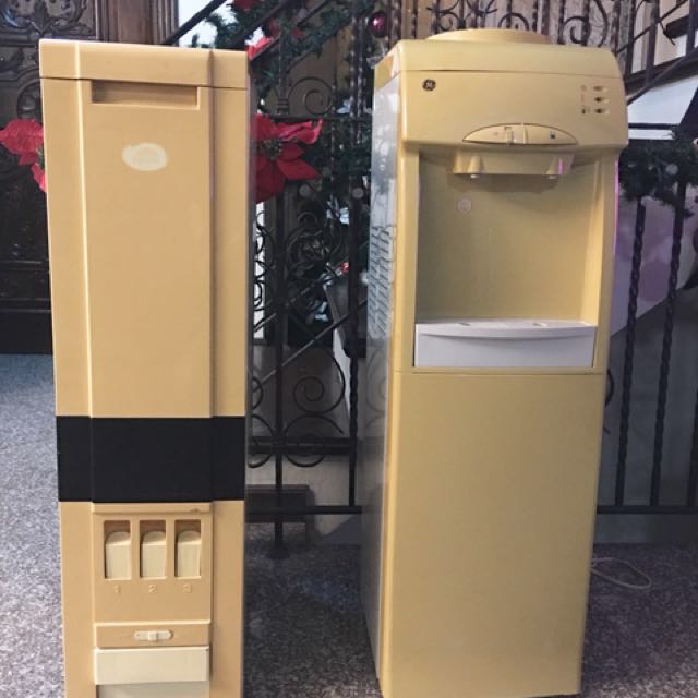 GE Hot and Cold Water Dispenser with Compartment comes with FREE Kyowa