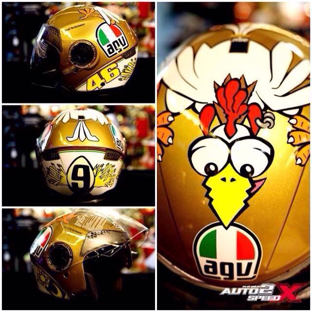 Rossi chicken helmet sales