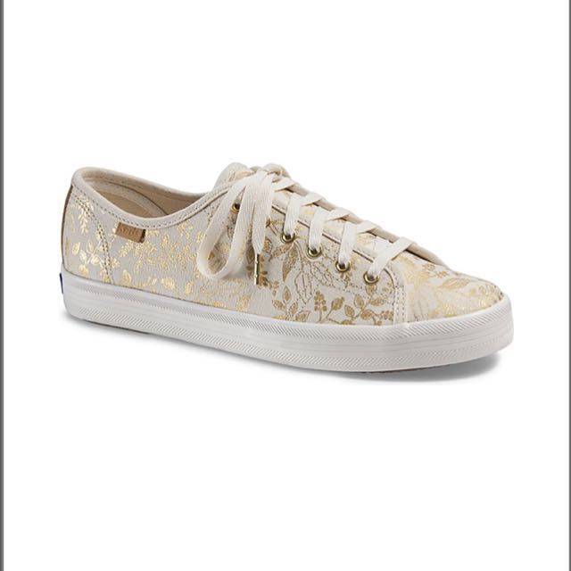 KEDS X RIFLE PAPER CO. KICKSTART QUEEN ANNE UK4 1 2 or EUR 37 1 2 Women s Fashion Footwear Sneakers on Carousell