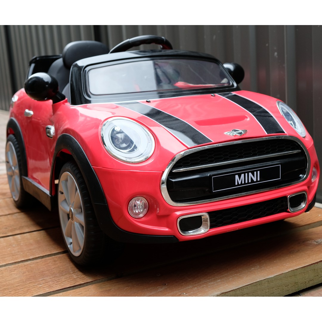 children's mini cooper electric car