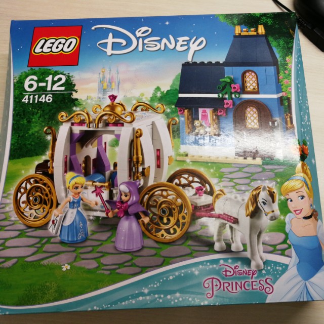 Lego Disney Princess Cinderella Carriage Hobbies Toys Toys Games on Carousell