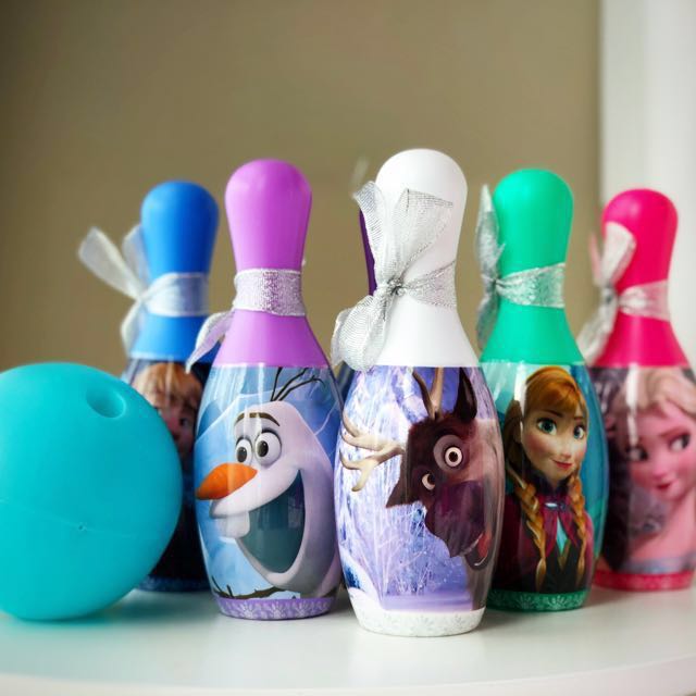 frozen bowling set