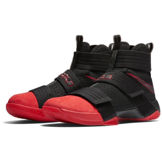Nike Lebron Soldier 10 BRED Size 9.5 43 
