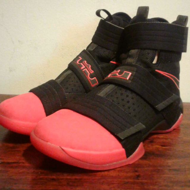 Nike Lebron Soldier 10 BRED Size 9.5 43 Brand New Never Fitted