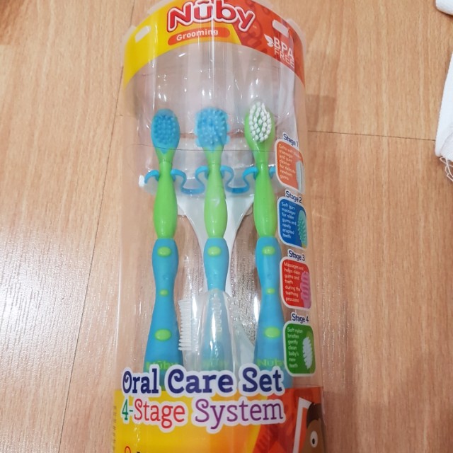 nuby oral care set