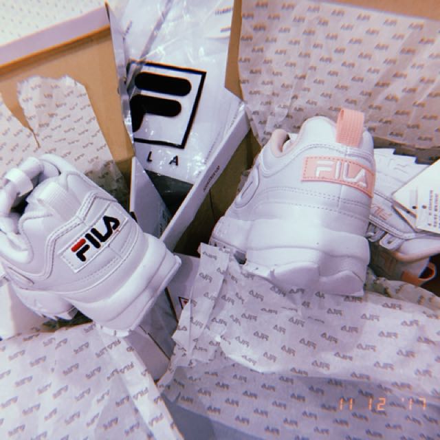 real and fake fila disruptor 2