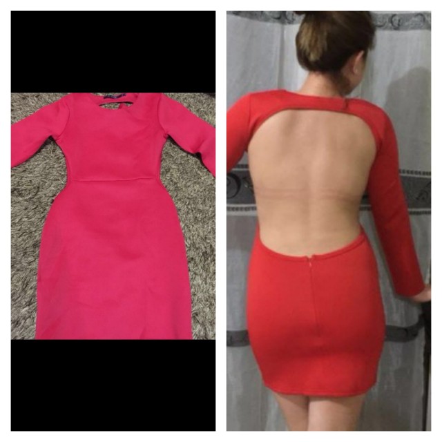 neoprene bodycon dress