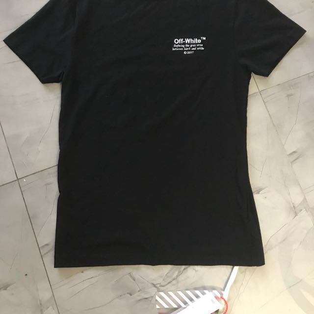 off white plain shirt