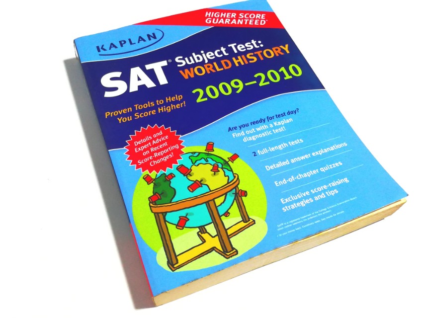 on　SAT　Books　History　Textbooks　World　Magazines,　Kaplan,　Toys,　Hobbies　2009　Carousell