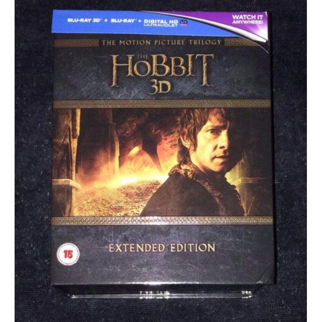 全新The Hobbit Trilogy - Extended Edition 哈比人三部曲加長版2D+3D