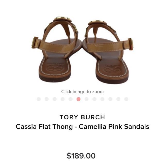 Tory Burch Cassia Flat Thong Women s Fashion Footwear Flats on