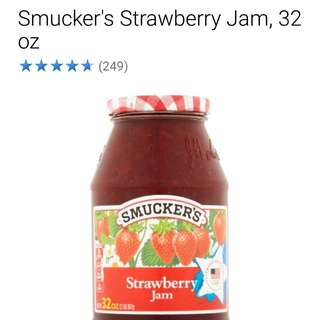 smuckers strawberry jam