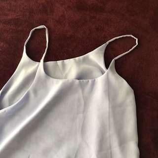Spaghetti strapped blouse