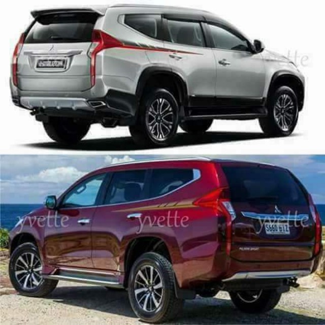 3rd Generation montero sport sticker decals ORIGINAL, Car Parts