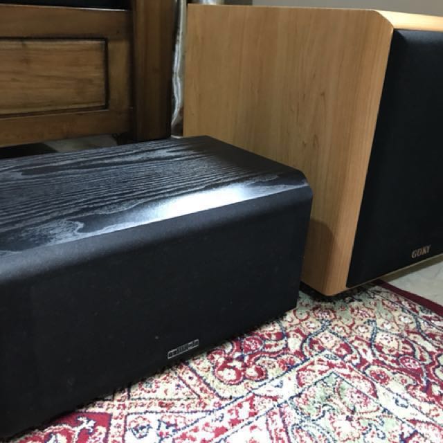 Active Goky subwoofer Mission 70C1 centre speaker for cheap sale