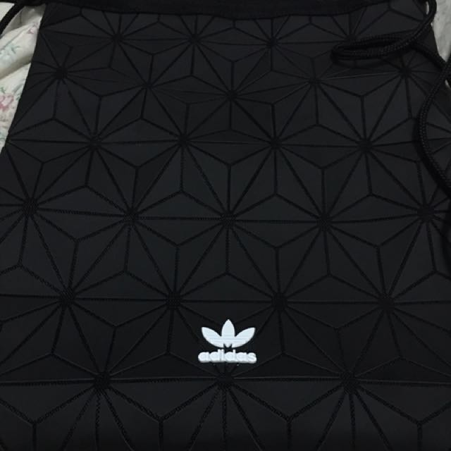 Adidas x Issey Miyake Drawstring Bag Men s Fashion Bags Sling Bags on Carousell
