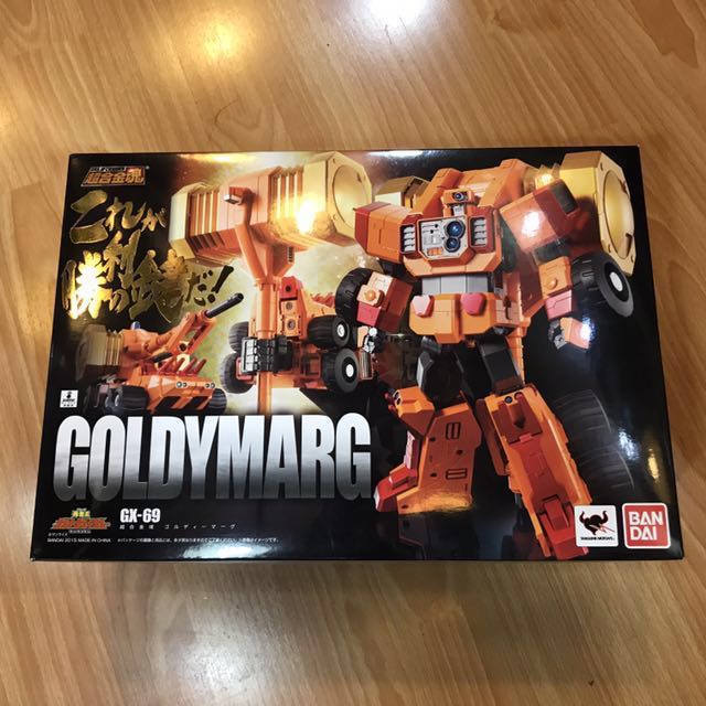 Bandai Tamashii Nations Soul Of Chogokin GX-69 Goldymarg | Action Figure GaoGaiGar