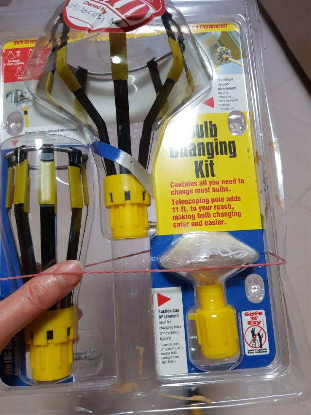 Bulb Changing Kit (Up to 11 ft), TV & Home Appliances, Electrical ...