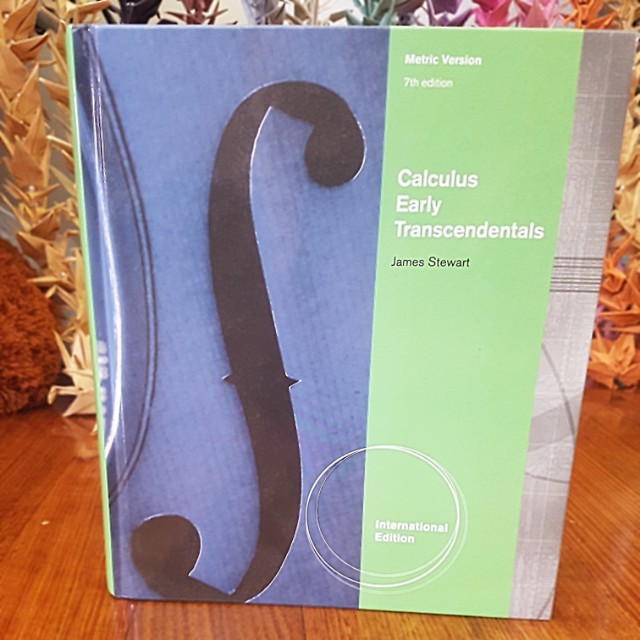 Calculus Early Transcendentals 7th Edition James Stewart