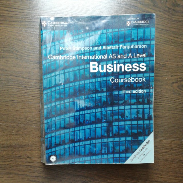 Cambridge A Level Business Studies Textbook
