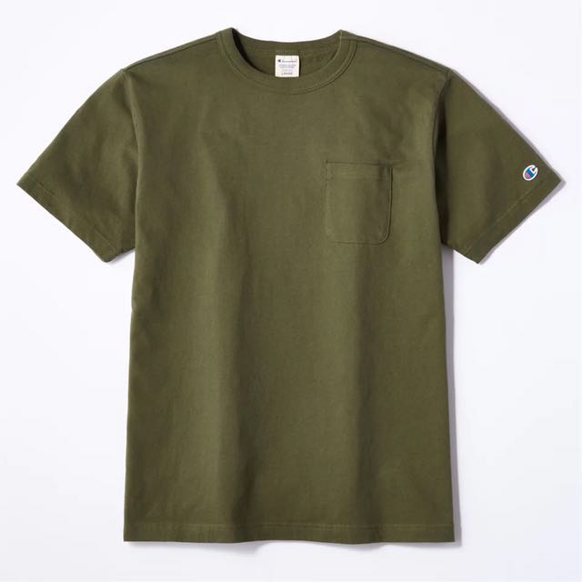 army green champion shirt