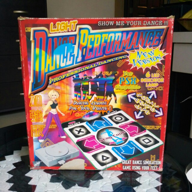 Dance Dance Revolution Ddr Mat For Playstation Toys Games Video Gaming Video Games On Carousell