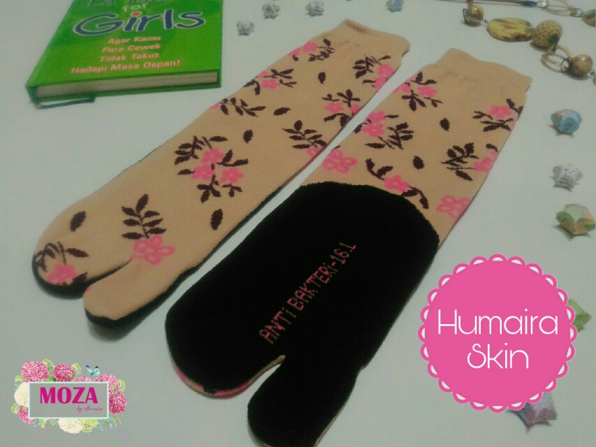 Grosir Kaos Kaki Jempol Telapak Panjang Motif Henna Bunga Muslimah