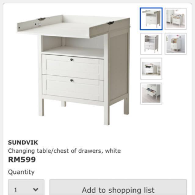 Ikea Changing Table Home Furniture On Carou Ikea Changing Table Home Furniture